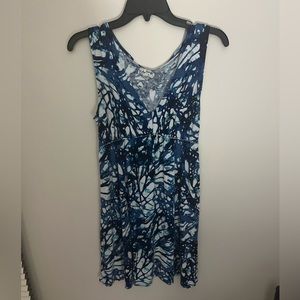 Blue dress